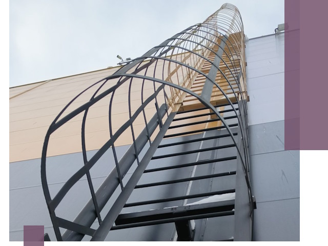 Изготовление и монтаж пожарных лестниц в Ивантеевке профессионально