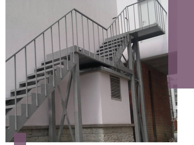 Монтаж пожарных лестниц под ключ в Ивантеевке с гарантией качества