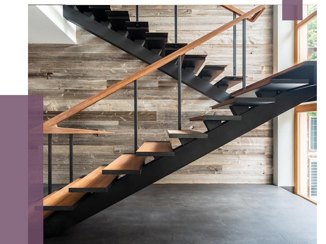 Металлические лестницы в Ивантеевке от 190310 руб. 