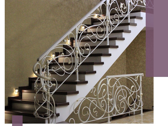 Кованые лестницы под ключ в Ивантеевке — изготовление и монтаж