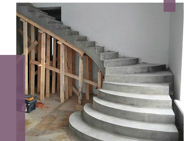 Изготовление бетонных лестниц под ключ в Ивантеевке от 20060 руб. | ПРОЛЁТ-Внт