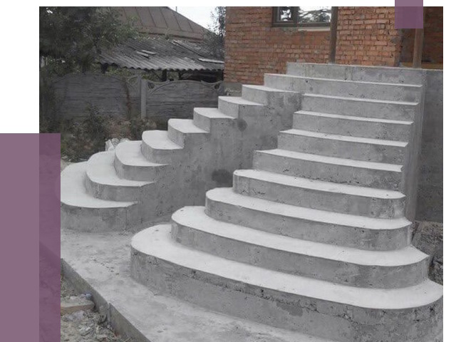 Монтаж бетонных лестниц в Ивантеевке от 4321 руб. 