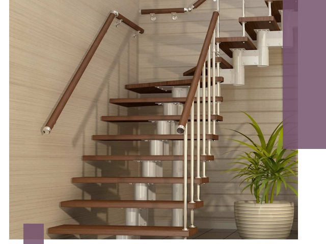 Изготовление модульных лестниц под ключ в Ивантеевке