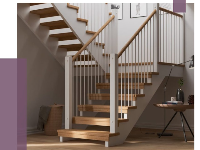 Маршевые лестницы в Ивантеевке от 38319 руб. — монтаж | ПРОЛЁТ-Внт