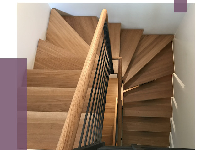 П-образные лестницы в Ивантеевке под ключ от 48863 руб. | ПРОЛЁТ-Внт