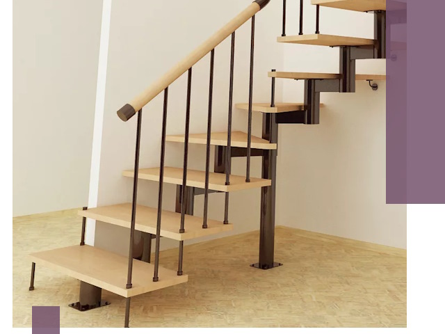 Монтаж лестниц на больцах в Ивантеевке — быстро и надежно