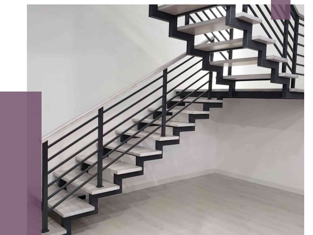 Лестницы на металлокаркасе под ключ в Ивантеевке от 12859 руб. | ПРОЛЁТ-Внт