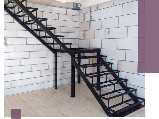 Лестницы на металлокаркасе под ключ в Ивантеевке — изготовление и монтаж