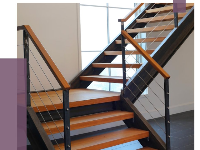 Изготовление лестниц на металлокаркасе в Ивантеевке от 19031 руб. | ПРОЛЁТ-Внт