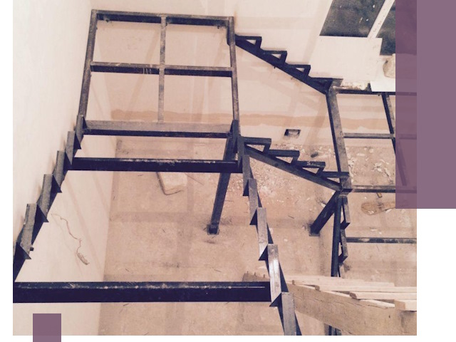 Монтаж лестниц на металлокаркасе в Ивантеевке быстро и качественно