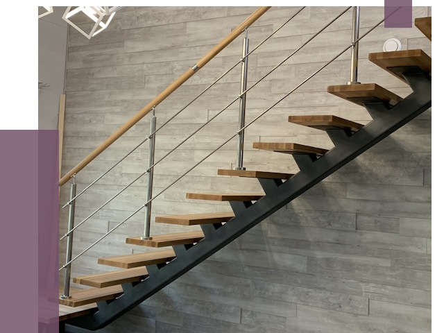 Изготовление лестниц на монокосоуре в Ивантеевке от 76638 руб. 