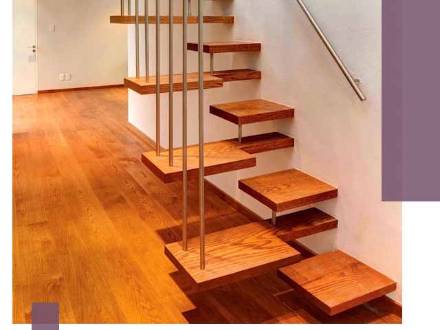 Лестницы «гусиный шаг» на заказ в Ивантеевке для узких пространств