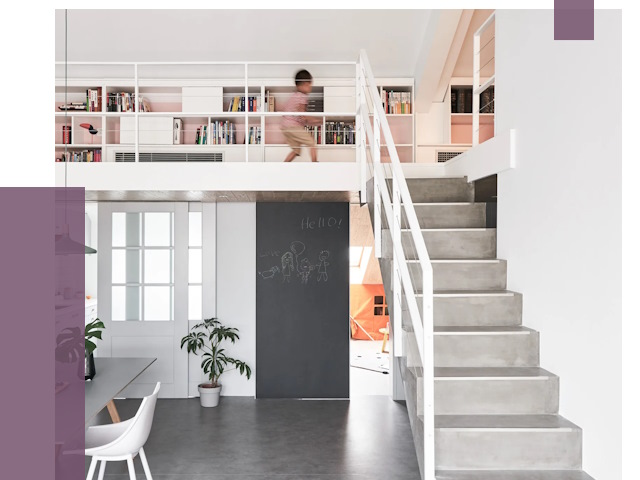 Лестницы для двухуровневой квартиры в Ивантеевке от 177451 руб. | ПРОЛЁТ-Внт