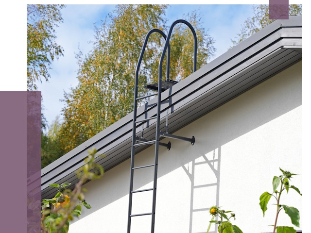 Лестницы на крышу в Ивантеевке от 19237 руб. — монтаж и монтаж ПРОЛЁТ-Внт