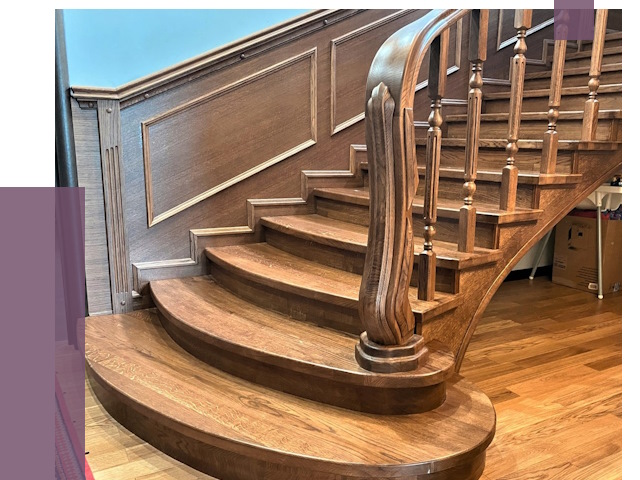 Дубовые лестницы под ключ в Ивантеевке от 177451 руб. — ПРОЛЁТ-Внт