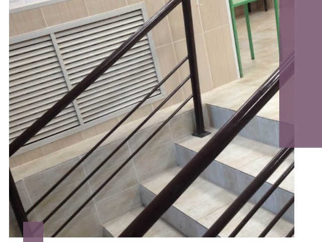 Изготовление перил из металла под ключ в Ивантеевке