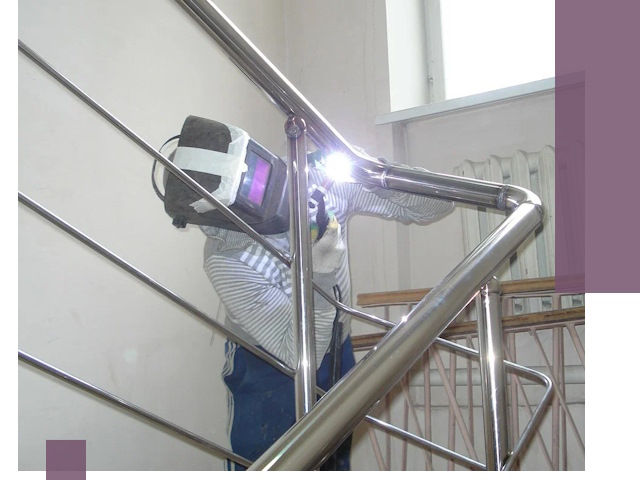 Монтаж перил и ограждений качественно в Ивантеевке