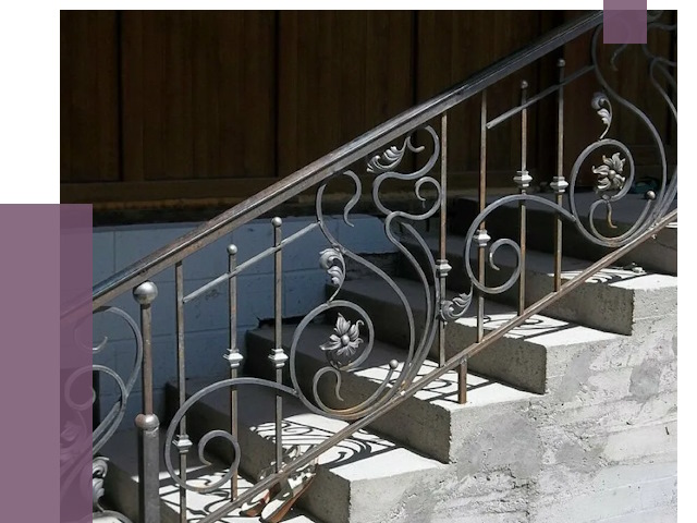 Кованые перила в Ивантеевке от 8744 руб. под ключ — качество от ПРОЛЁТ-Внт