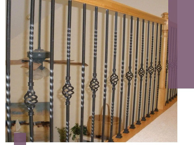 Изготовление и монтаж кованных перил в Ивантеевке под ключ