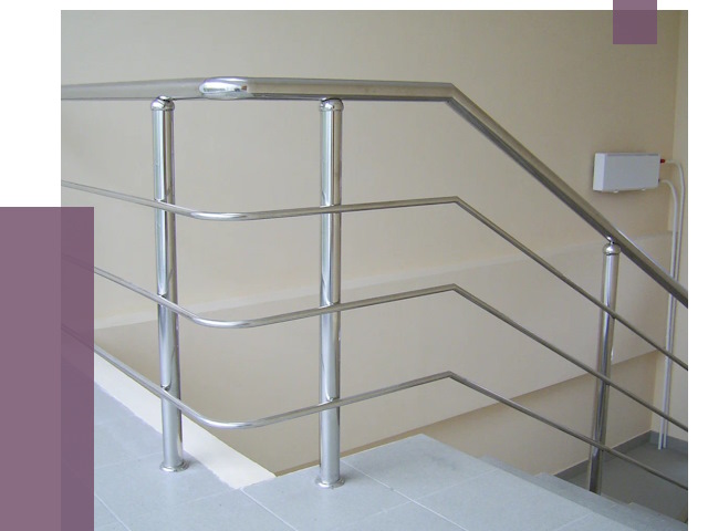 Алюминиевые перила в Ивантеевке от 6378 руб. под ключ | ПРОЛЁТ-Внт