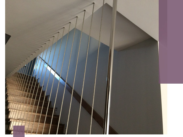 Тросовые перила под ключ в Ивантеевке — производство и монтаж