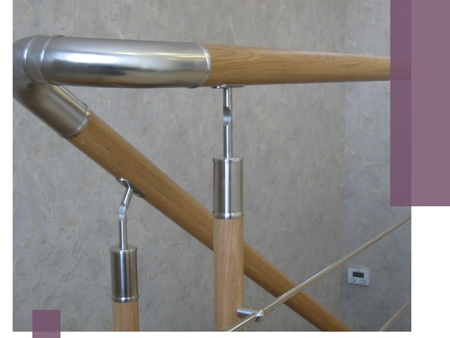 Комбинированные перила на заказ в Ивантеевке — монтаж и производство