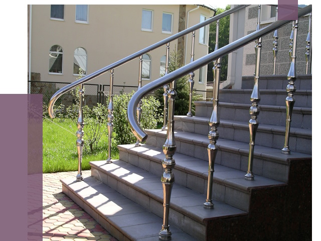 Перила для крыльца в Ивантеевке от 10801 руб. — монтаж ПРОЛЁТ-Внт