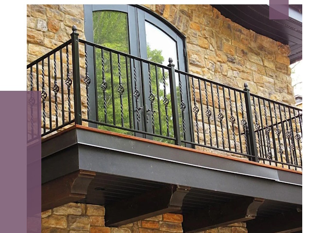 Балконные ограждения в Ивантеевке от 8075 руб. — купить | ПРОЛЁТ-Внт