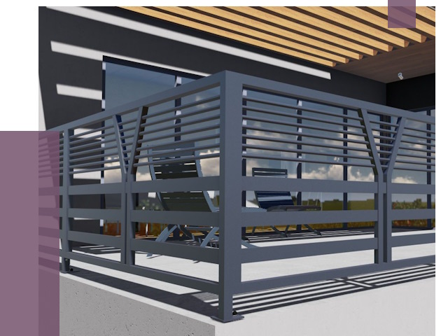 Изготовление балконных ограждений в Ивантеевке от 10801 руб. | ПРОЛЁТ-Внт