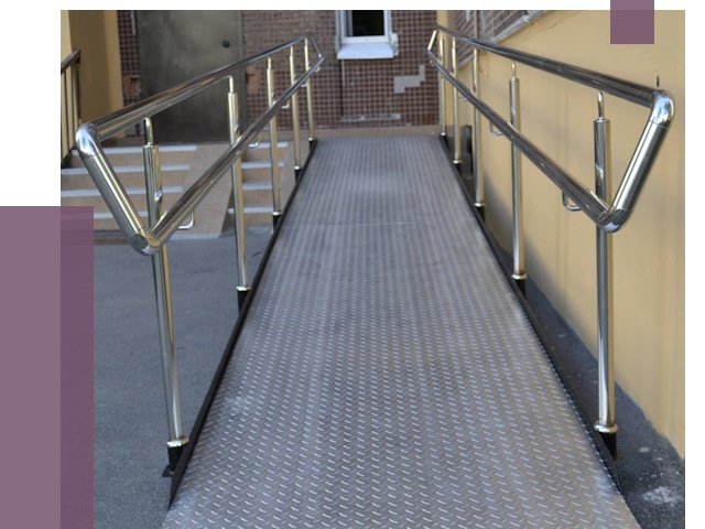 Пандусы в Ивантеевке от 12344 руб. — установка для инвалидов | ПРОЛЁТ-Внт