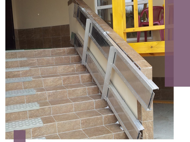 Откидные пандусы под ключ в Ивантеевке — монтаж и демонтаж