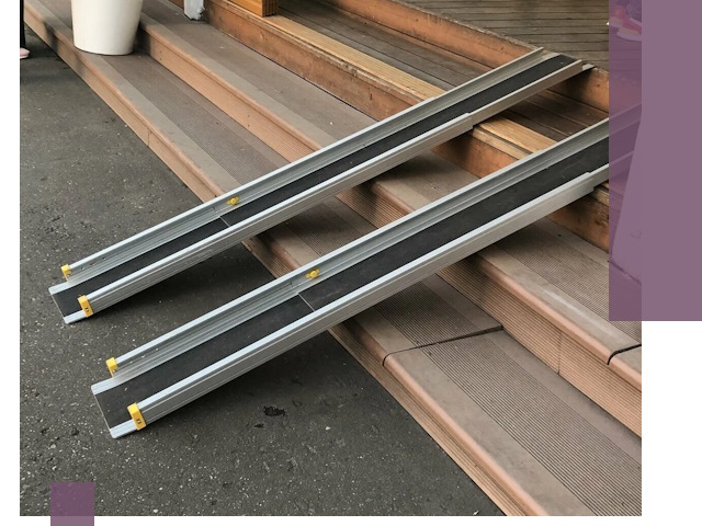 Телескопические пандусы под ключ в Ивантеевке — изготовление и монтаж