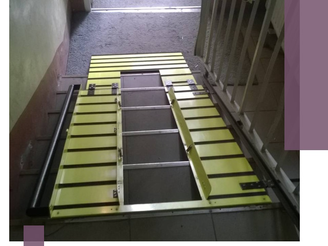 Профессиональный монтаж пандуса в подъезд в Ивантеевке