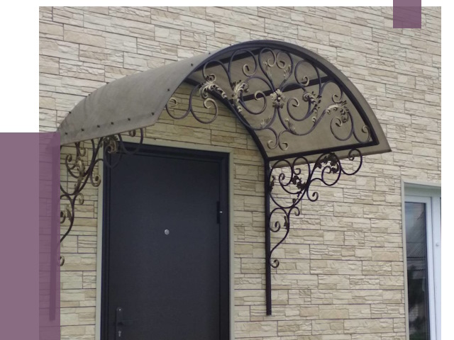 Ремонт козырьков в Ивантеевке от 7458 руб.  | ПРОЛЁТ-Внт