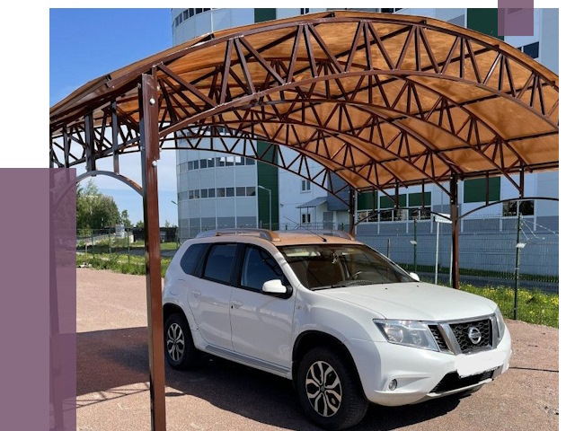 Недорогие навесы в Ивантеевке от 43205 руб. | ПРОЛЁТ-Внт