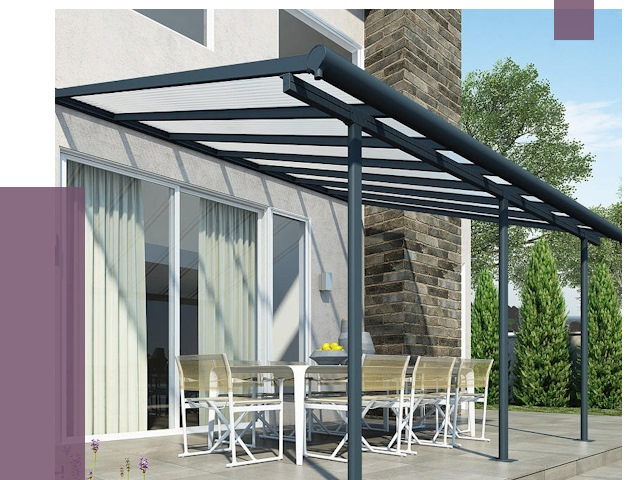 Навесы пристенные в Ивантеевке от 9155 руб. — монтаж и установка | ПРОЛЁТ-Внт