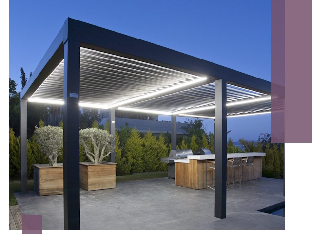 Навесы отдельно стоящие под ключ в Ивантеевке из металла и поликарбоната