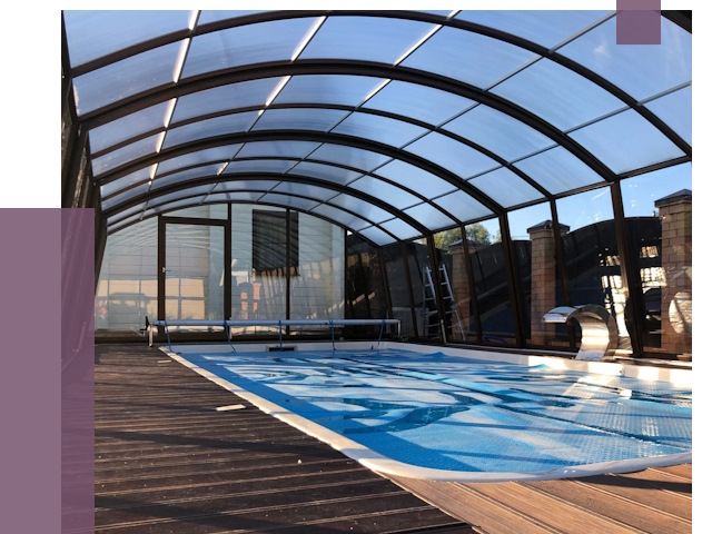 Навесы для бассейна в Ивантеевке от 16871 руб. под ключ | ПРОЛЁТ-Внт