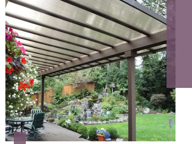 Навесы из поликарбоната под ключ в Ивантеевке быстро и надёжно