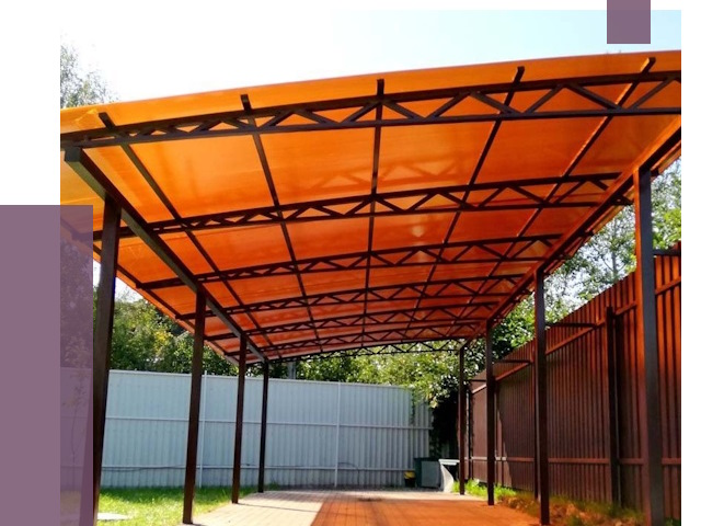 Односкатные навесы под ключ в Ивантеевке от 13219 руб. 