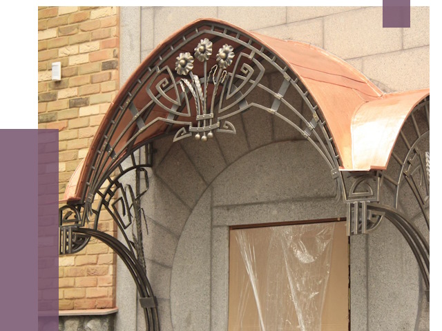 Арочные козырьки в Ивантеевке от 14659 руб. 