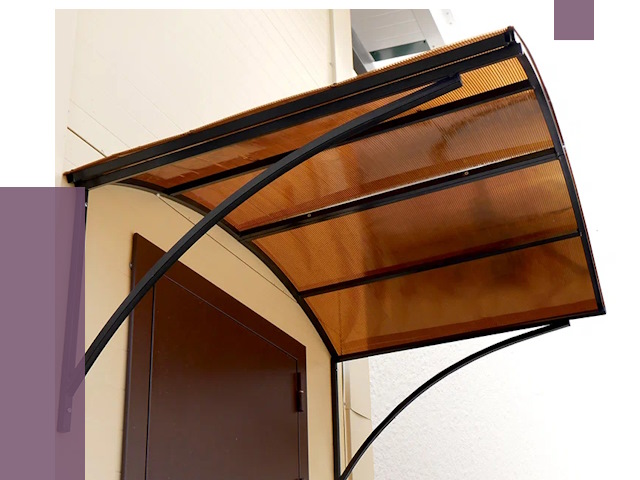 Недорогие козырьки в Ивантеевке от 7633 руб.  | ПРОЛЁТ-Внт