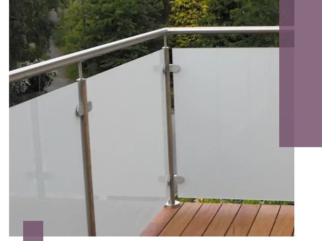 Алюминиевые парапеты для балконов и террас в Ивантеевке