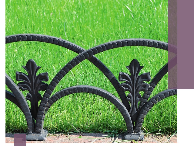 Декоративные металлические бордюры под ключ в Ивантеевке