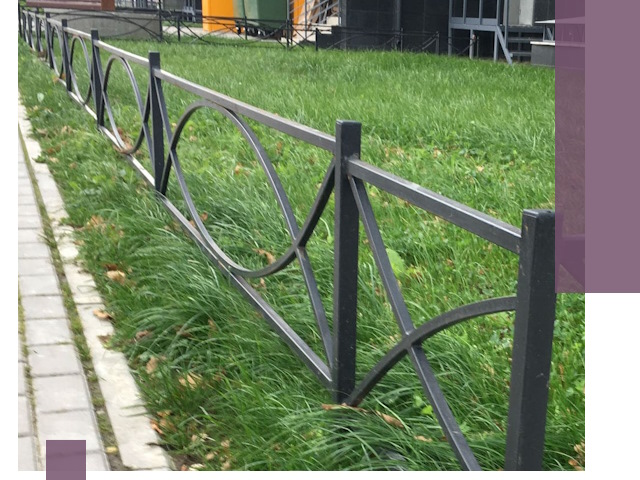 Газонные ограждения из металла в Ивантеевке — монтаж и продажа