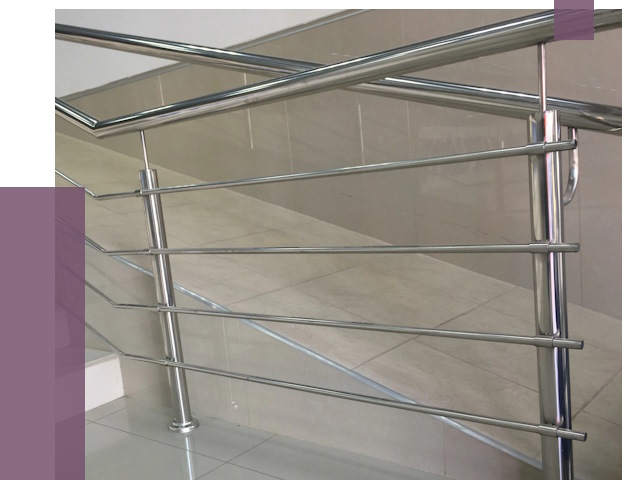 Изготовление поручней из нержавеющей стали в Ивантеевке