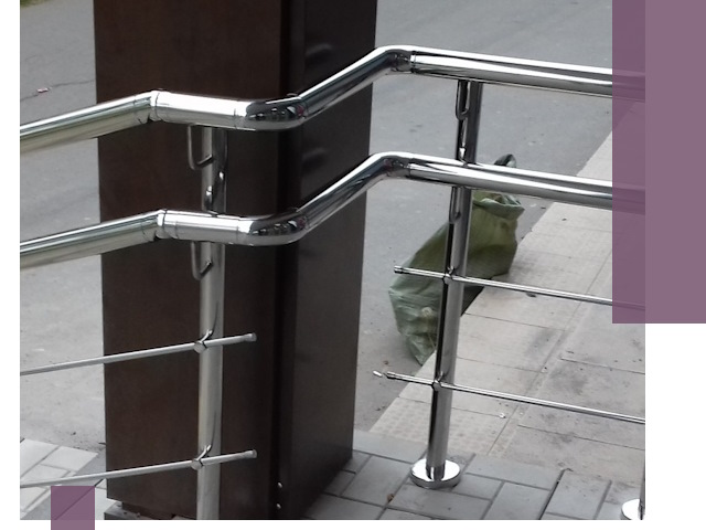 Монтаж поручней из нержавеющей стали в Ивантеевке качественно и быстро